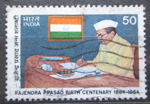 Potovn znmka Indie 1984 Prezident Rajendra Prasad Mi# 1007