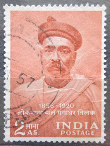 Potov znmka India 1956 Bal Cangadkar Tilak, politik Mi# 258