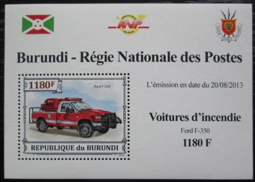 Potovn znmka Burundi 2013 Hasisk auto DELUXE Mi# 3299 Block