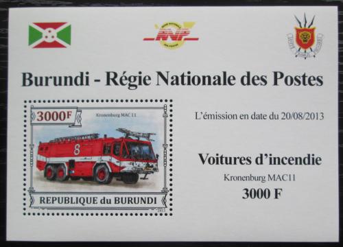 Potov znmka Burundi 2013 Hasisk auto DELUXE Mi# 3300 Block - zvi obrzok
