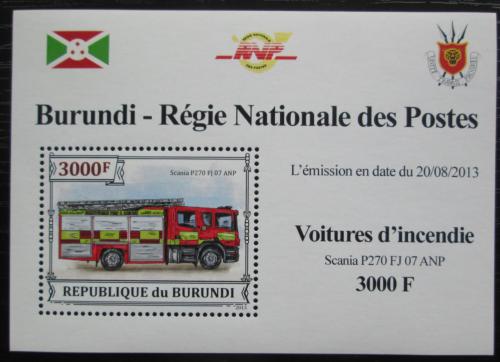 Potov znmka Burundi 2013 Hasisk auto DELUXE Mi# 3301 Block - zvi obrzok
