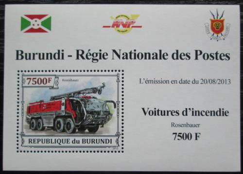 Potov znmka Burundi 2013 Hasisk auto DELUXE Mi# 3302 Block - zvi obrzok