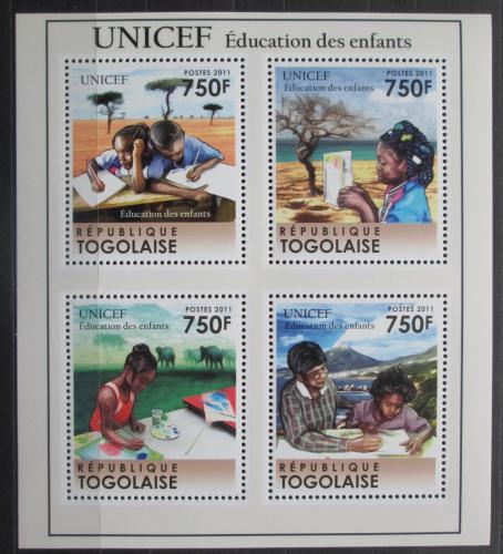 Potov znmky Togo 2011 UNICEF Mi# 4049-52 Kat 12