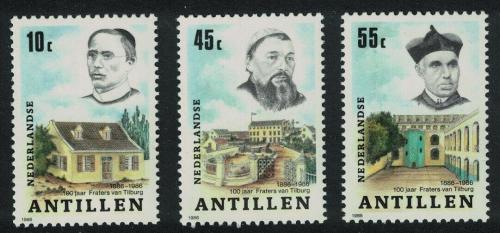 Poštové známky Holandské Antily 1986 Osobnosti Mi# 600-02