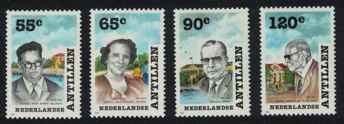 Poštové známky Holandské Antily 1988 Stavby mostù Mi# 640-41