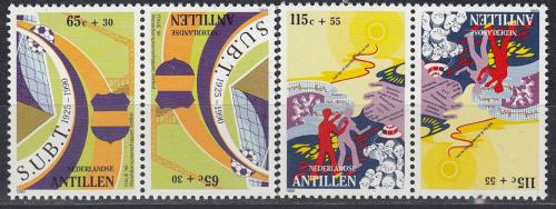 Poštové známky Holandské Antily 1990 Športovní klub Mi# 688-89 Kat 7.60€ 