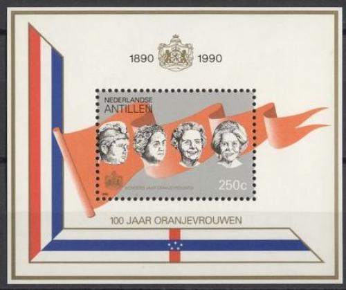 Poštová známka Holandské Antily 1990 Krá¾ovny Mi# Block 36 Kat 8€