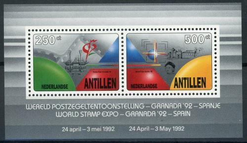Poštové známky Holandské Antily 1992 Výstavy známek Mi# Block 38 Kat 13€