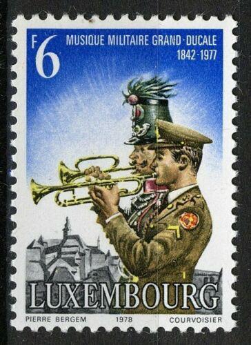 Poštová známka Luxembursko 1978 Vojenská kapela Mi# 970 