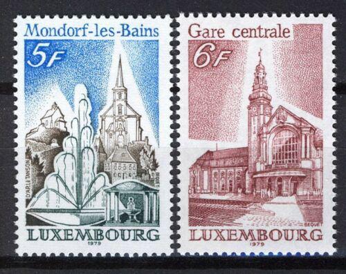 Poštové známky Luxembursko 1979 Pamätihodnosti Mi# 985-86