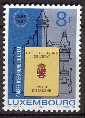 Poštová známka Luxembursko 1981 Státní spoøitelna, 125. výroèie Mi# 1035
