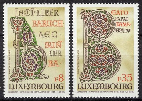 Poštové známky Luxembursko 1983 Bible Mi# 1076-77