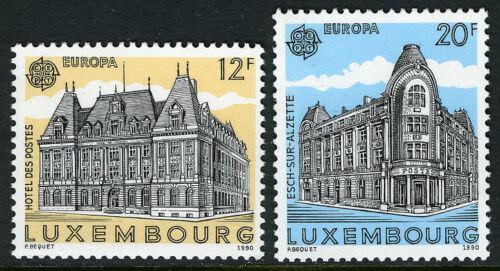 Poštové známky Luxembursko 1990 Európa CEPT, pošta Mi# 1243-44