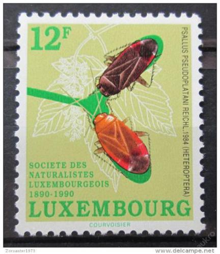 Poštová známka Luxembursko 1990 Psallus pseudoplatani Mi# 1247
