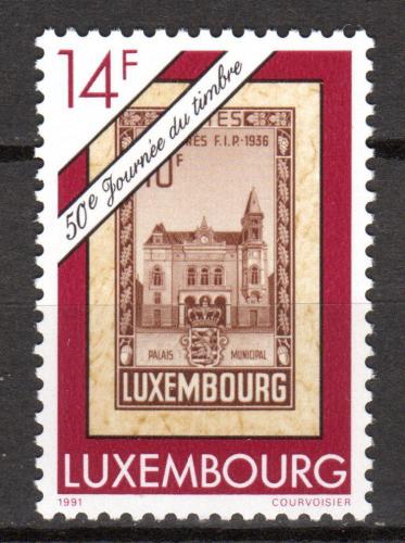 Poštová známka Luxembursko 1991 Den známek Mi# 1280