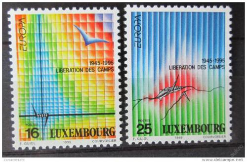 Poštové známky Luxembursko 1995 Európa CEPT Mi# 1368-69 