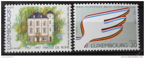 Poštové známky Luxembursko 1997 Výroèí Mi# 1416-17
