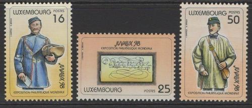 Poštové známky Luxembursko 1998 Listonoši Mi# 1446-48