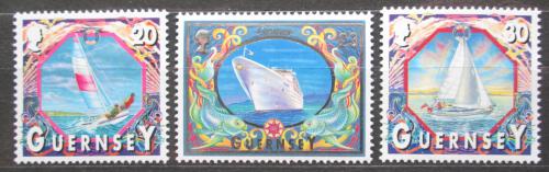 Poštové známky Guernsey 2000 Lode Mi# 855-57 Kat 12€