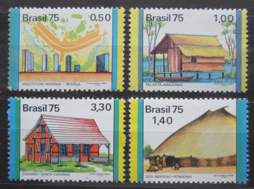 Poštové známky Brazílie 1975 Èlovìk a životní prostøedí Mi# 1475,1477-78,1480 Kat 11.50€