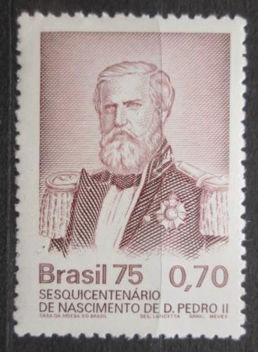 Poštová známka Brazílie 1975 Cisár Pedro II. Mi# 1513