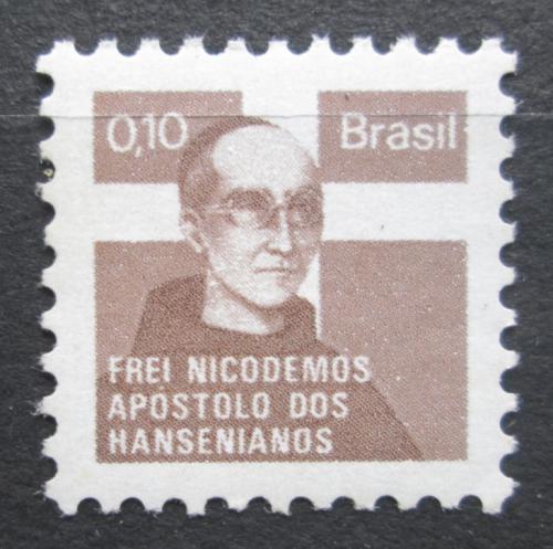 Poštová známka Brazílie 1975 Otec Nicodemos, daòová Mi# 19 x