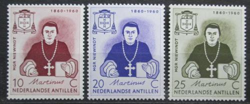 Potov znmky Holandsk Antily 1960 Martinus Johannes Niewindt Mi# 106-08