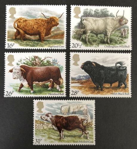 Poštové známky Ve¾ká Británia 1984 Skot Mi# 979-83 Kat 5€