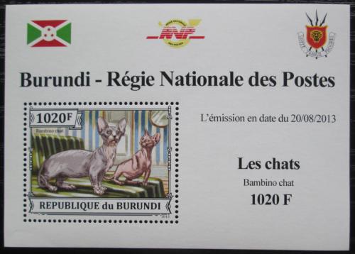 Potov znmka Burundi 2013 Bambino DELUXE Mi# 3248 Block - zvi obrzok