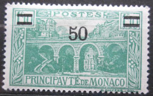 Poštová známka Monako 1931 Most pretlaè Mi# 115 Kat 25€