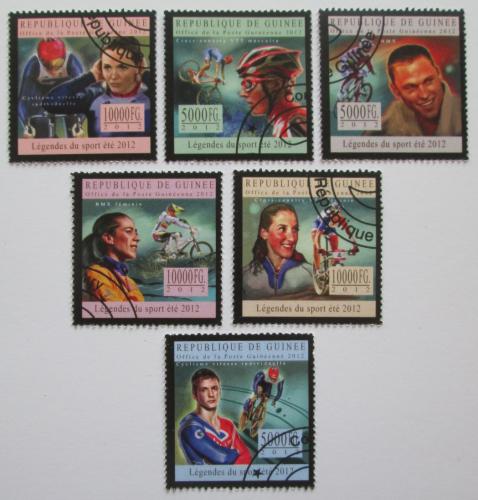 Poštové známky Guinea 2012 Slavní cyklisti Mi# 9615-20 Kat 18€
