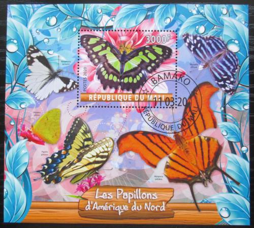 Poštová známka Mali 2020 Severoamerickí motýle Mi# N/N