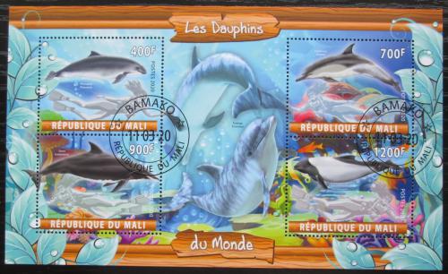 Poštové známky Mali 2020 Delfíny Mi# N/N
