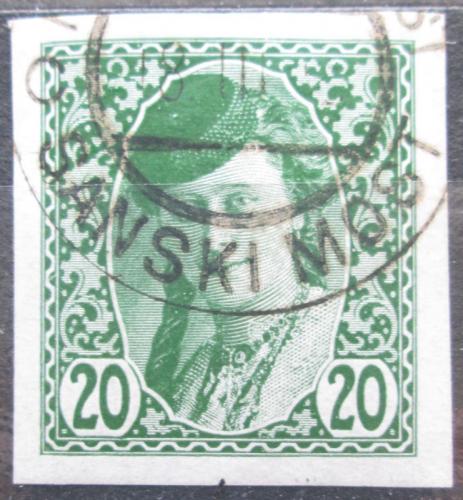 Poštová známka Bosna a Hercegovina 1913 Dívka v kroji, novinová Mi# 88