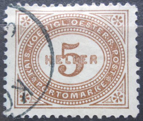 Poštová známka Rakúsko 1900 Doplatná Mi# 26