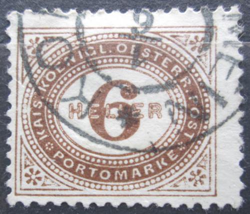 Poštová známka Rakúsko 1900 Doplatná Mi# 27