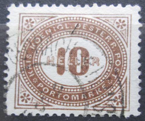 Poštová známka Rakúsko 1900 Doplatná Mi# 28