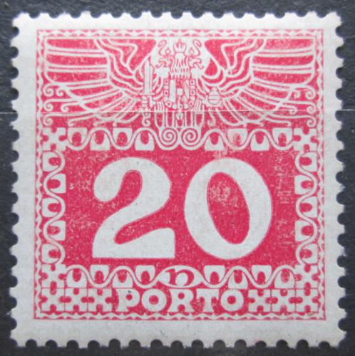 Poštová známka Rakúsko 1908 Doplatná, lesklý papír Mi# 40 Kat 15€