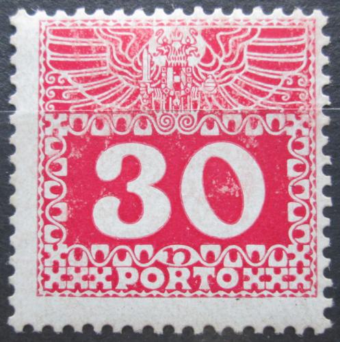Poštová známka Rakúsko 1908 Doplatná, lesklý papír Mi# 42 Kat 15€