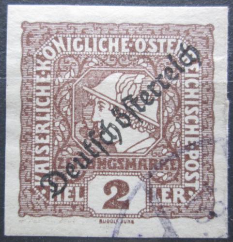 Poštová známka Rakúsko 1919 Merkur, novinová Mi# 247