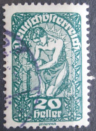 Poštová známka Rakúsko 1919 Alegorie Mi# 263 x
