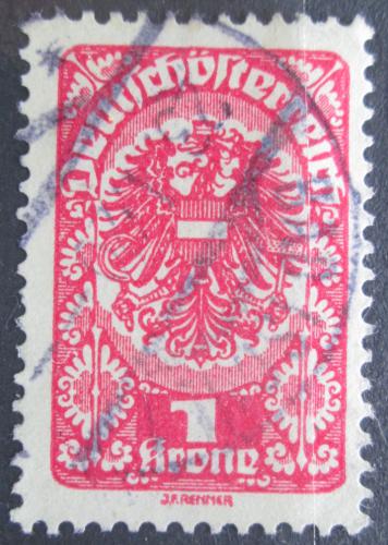 Poštová známka Rakúsko 1919 Cisárská orlice Mi# 273 x