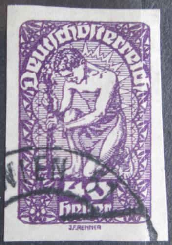 Poštová známka Rakúsko 1919 Alegorie Mi# 282