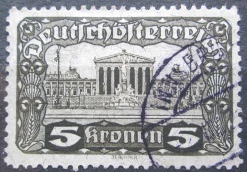 Poštová známka Rakúsko 1920 Budova parlamentu ve Vídni Mi# 288 A