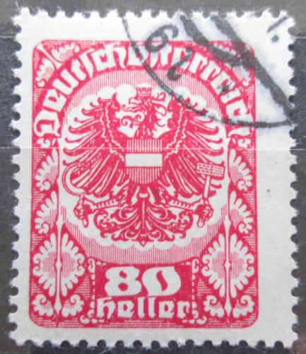 Poštová známka Rakúsko 1920 Cisárská orlice Mi# 312 x a 