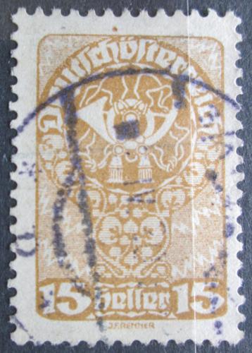 Poštová známka Rakúsko 1920 Poštovní roh Mi# 262 x