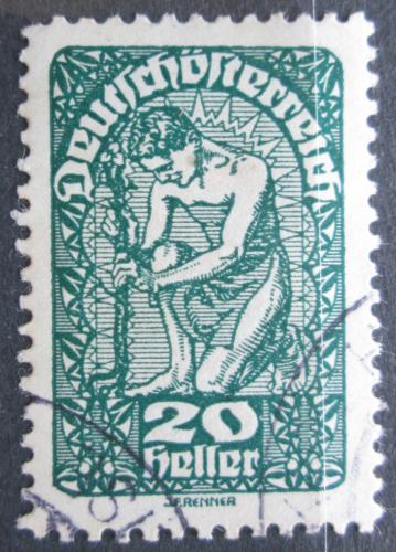 Poštová známka Rakúsko 1920 Alegorie Mi# 264 x
