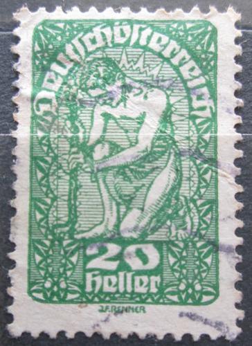 Poštová známka Rakúsko 1920 Alegorie Mi# 264 y Kat 10€