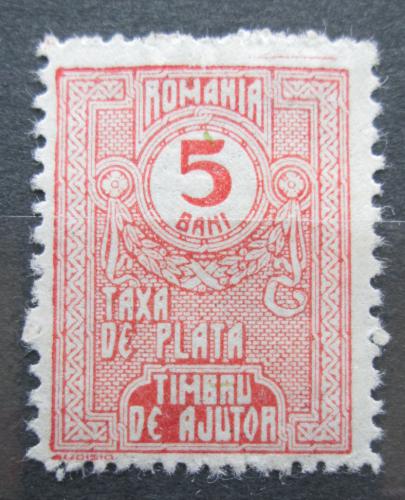 Poštová známka Rumunsko 1921 Doplatná, daòová Mi# 11
