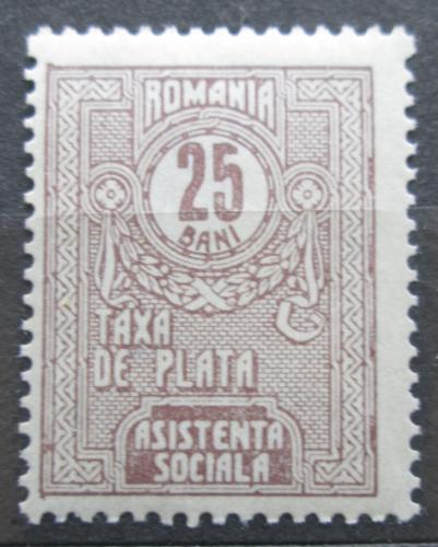 Poštová známka Rumunsko 1926 Doplatná, daòová Mi# 19 